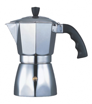 Pear Horse 寶馬牌新天王非加壓式八角摩卡壺18/10不銹鋼*電磁爐可4人份