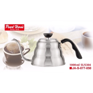 南美龐老爹咖啡 寶馬牌 雲朵壺 304不銹鋼手沖壺 同HARIO VKB-100 1000ml 細口壺 可直火、IH爐