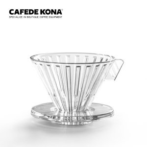 南美龐老爹咖啡 CAFEDE KONA 時光濾杯 02 手沖濾杯 咖啡濾杯 塑膠濾杯 滴濾式 24肋 PCTG 無雙酚A