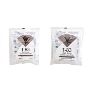 南美龐老爹咖啡 三洋產業 CAFEC 深烘焙專用 Dark Roast T-83 V60 錐形 咖啡濾紙 100入