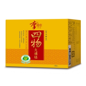 李時珍四物大補帖12瓶入/盒~健康有認證，配方更升級