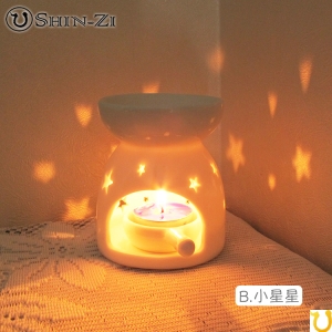 精油燭台,香薰爐蠟燭台,日式陶瓷精油薰香燭台,家居小物,浪漫佈置,薰香精油擴香台,造型燭台