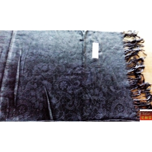 羊毛圍巾 Pashmina 喀什米亞 ( 黑 )