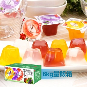 《盛香珍》零卡小果凍6公斤散裝量販箱