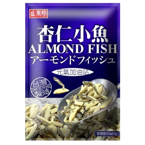 [本島免運]《盛香珍》杏仁小魚100gX10包入(箱)