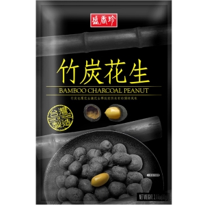 《盛香珍》竹炭花生90gX10包入(箱)