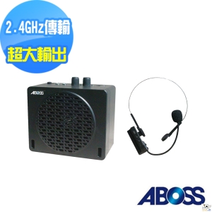ABOSS 2.4G教學/導遊專用無線麥克風音箱組合MP-R36