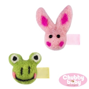 【Chubby Baby巧比貝比】兒童寶寶髮夾 Fluffy(B) _采靚鞋包精品