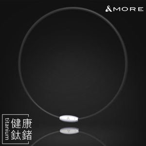 &MORE愛迪莫 健康鈦鍺項鍊-Mega Power II-黑色(2019年升級版) _采靚鞋包精品