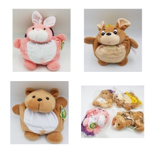 韓版絨毛動物兒童背包/手提包 _采靚鞋包精品_ 843117