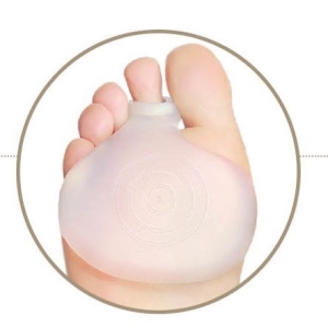 D09 100%矽膠趾骨墊 蹠骨墊 套指款 舒緩前掌 _采靚鞋包精品_