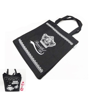 俏皮帆布肩背袋/帆布提袋/手提袋/帆布袋-皇冠 _采靚鞋包精品_ FC-BAG-3-2