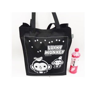 俏皮帆布肩背袋/帆布提袋/手提袋/帆布袋-LUCKY MONKEY _采靚鞋包精品_ FC-BAG-3-12