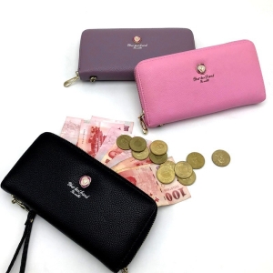 荔枝皮紋.附一條手掛袋-拉鍊長夾_FC-BAG-10 _采靚鞋包精品_