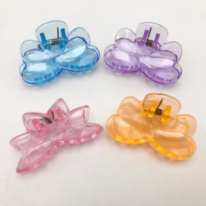 果凍色4cm抓夾(3入一組)(顏色隨機出貨) _采靚鞋包精品_