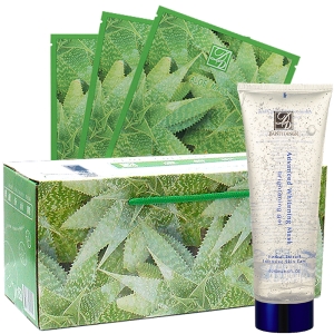 丹堤 蘆薈面膜100片＋美膚白皙調理凍膜