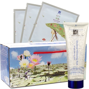 丹堤 蓮香面膜100片＋美膚白皙調理凍膜