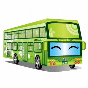 DIY 真‧會跑遊覽車-環保遊覽車-可愛快樂號