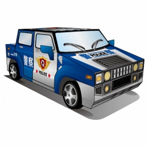 DIY 真‧會跑動力悍馬警車