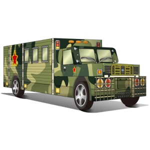 DIY 真‧會跑軍車-軍用運輸卡車