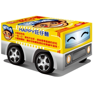 DIY 真‧會跑復古車-可愛旺仔麵小車