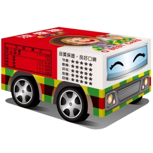 DIY 真‧會跑復古車-可愛涼煙糖車_男生版