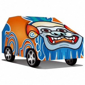 金風神-人氣環保小車-湖前風獅爺
