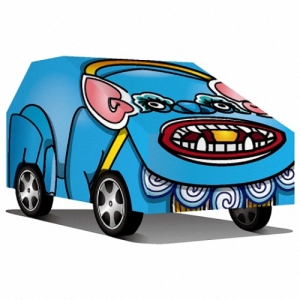 金風神-人氣環保小車-昔果山風獅爺