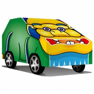 金風神-人氣環保小車-安岐風獅爺