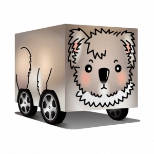 DIY 真‧會跑動物車-可愛無尾熊