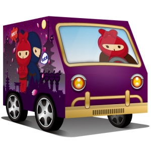 忍者村-創意環保小車