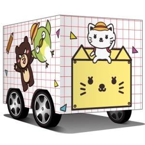機盒貓-創意環保小車