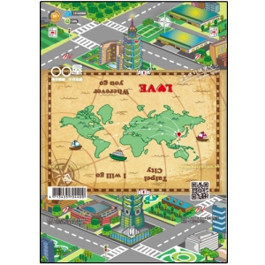 創意明信片-Find Taiwan-尋寶城市