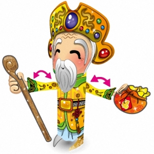 五路財神-土地公-福德正神