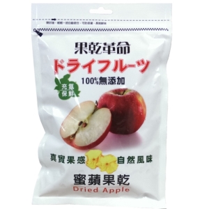 蜜蘋果乾(40g)~超涮嘴的純天然零食，清爽無負擔，讓您愈吃愈健康。