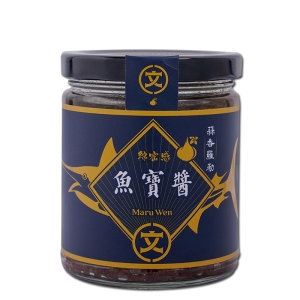 丸文魚寶醬(蒜香羅勒)