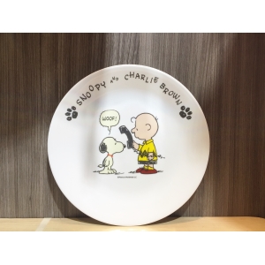 康寧餐具【CORELLE】彩色版史努比SNOOPY 8吋平盤