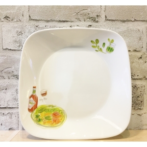 康寧餐具【CORELLE】普羅旺斯 8吋方盤