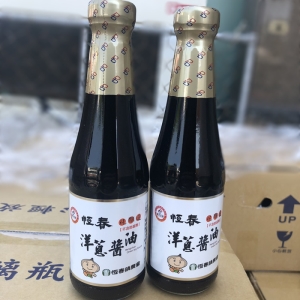 【即期品】恆春鎮農會-洋蔥醬油330ml(單瓶) 保存期限至2021-10-28
