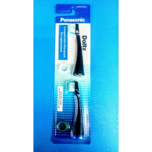 ■免運【國際牌電動牙刷用 WEW0914-K密集極細毛刷頭黑色2入裝 】適用EW-DP52，EW-DA52，EW-DL34，EW-DL82等