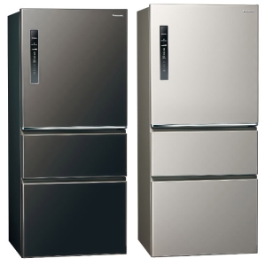 自動製冰＋新鮮急凍結 Panasonic國際雙科技三門電冰箱(NR-C611HX)