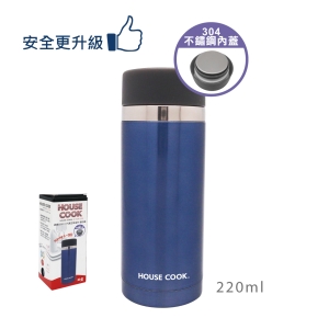 鍋霸220cc二代真空保溫杯-寶石藍