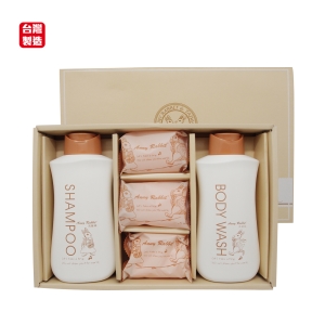 安妮兔1洗300ml＋1沐300ml＋3皂70g-台製