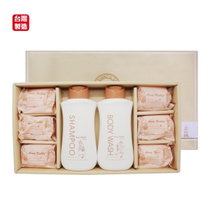 安妮兔1洗300ml＋1沐300ml＋6皂70g-旅行-台製