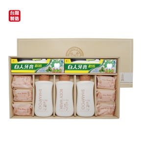 安妮兔2洗300ml＋1沐300ml＋6皂70g＋2牙膏牙刷160g-台製