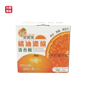 安妮兔橘油洗衣粉700g-台製