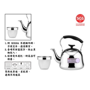 潔豹-雅緹泡茶壺(附網)