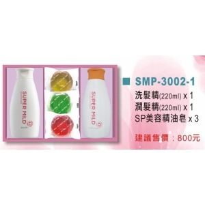 日本資生堂洗髮精*1＋日本資生堂潤髮精*1＋SP美容精油皂*3