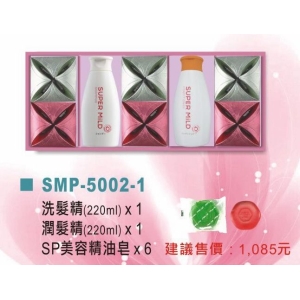 日本資生堂洗髮精*1＋日本資生堂潤髮精*1＋SP美容精油皂*6