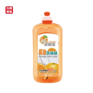 安妮兔橘油洗碗精1000ml-台製